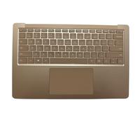 Clavier de rechange pour ordinateur portable Surface 3/4/5 1951 13,5", repose-poignets rétroéclairé US avec pavé tactile, ultra fin, pleine taille, compatible OEM