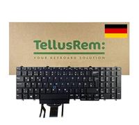 Clavier de Remplacement Allemand rétroéclairé pour Dell Latitude E5550 E5570 5580 5590