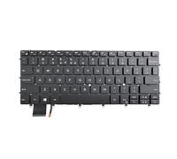 Clavier de remplacement compatible avec Dell XPS 13 9380 9370 avec rétroéclairage sans cadre