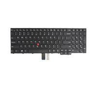 Clavier de remplacement for ordinateur portable, compatible avec Lenovo , ThinkPad, T550, T560, T540, T540P, L540, L560, L570, W540, W541 et P50S (disposition US/RU/BR/KR/FR).(US with backlight)