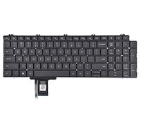 Clavier de remplacement pour ordinateur portable Dell Precision 7750 7550 7760 7560 Series avec rétroéclairage US P/N : 0713DM 713DM PK132V72B00