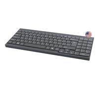 Clavier - DEXLAN - Americain QWERTY - Filaire - Noir - Console LCD