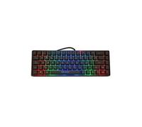 Clavier DG-TEC65-RGB Noir Espagnol Qwerty