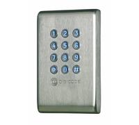 Clavier digicode inox KCIEN/SBP électronique intégrée CDVI