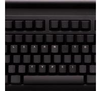 Clavier d'ordinateur éducatif pour apprendre à toucher - Touches vierges ou visibles - Éclairage d'apprentissage Keymaster pour salle de classe pour enseigner les étudiants et les maîtres du clavier