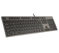 Clavier d'ordinateur filaire Slim Hub USB ultra fin KV-300H A4-Tech
