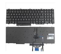 Clavier d'ordinateur portable adapté for DELL LATITUDE 5500 5501 | 5510 5511 2019 Noir avec rétroéclairage(UK)