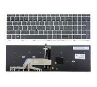 Clavier d'ordinateur portable avec rétroéclairage pour HP ProBook 650 G4, 650 G5, 655 G4, 655 G5 P/N : L09595-001 L09593-001 L00741-001