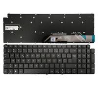 Clavier d'ordinateur Portable Compatible avec Dell Inspiron 5502 5509 5505 5509 5510 5590 5591 5584 5598 5593 3501 3505 Disposition française Noir sans rétro - éclairage