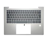 Clavier d'ordinateur Portable Compatible avec HP ProBook 445 G11 440 G11 Disposition française Housse de Couvercle supérieure avec Coussin de Paume Rétroéclairage