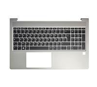 Clavier d'ordinateur Portable Compatible avec HP ProBook 650 G8 655 G8 4BX8QTA0000 Disposition française Housse Coussin de Repose Paume Couvercle Coque Pas de rétro - éclairage