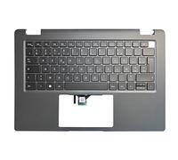 Clavier d'ordinateur Portable pour Dell Latitude 3440 E3440 0R2DCD Disposition française Housse Coussin de Repose Paume Couvercle Coque Rétro - éclairage