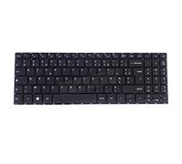 Clavier d'ordinateur Portable pour Dynabook Satellite Pro C50-H-10D C50-H-10X C50-H-10Z C50-H-114 C50-H-115 C50-H-11B C50-H-11D C50-H-11E Français FR Noir sans Cadre