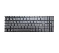 Clavier d'ordinateur Portable pour Lenovo Ideapad 3-17ITL6 82H9 Belgique BE avec rétroéclairage Gris Neuf