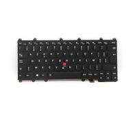 Clavier d'ordinateur Portable pour Lenovo Thinkpad Yoga 260 00PA130 00PA212 SN20H35039 PK131EY1A15 Belgique BE avec rétroéclairage Noir Neuf