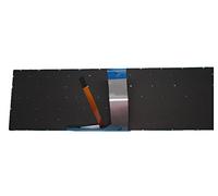 Clavier d'Ordinateur Portable pour MSI GS72 E2p-77105 X X-cgo/V143422bk2 AR Saoudite AR Noir avec rétro-éclairé