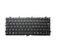Clavier d'ordinateur Portable pour Sony SVF11N SVF11N16CT SVF11N1A4E SVF11N1C5E SVF11N1L2E SVF11N1S2E SVF11N1S2R Français FR Noir sans Cadre Nouveau