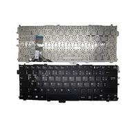Clavier d'ordinateur Portable pour Sony SVP13 SVP1322M8E SVP1322M9R SVP1322N4E SVP1322N4R SVP1322O4E SVP1322O4R SVP1322P4E SVP1322P4R Français FR Noir sans Cadre Neuf