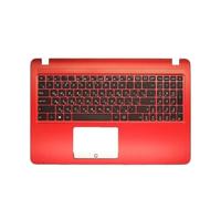 Clavier d'ordinateur Portable Russe américain, Compatible for ASUS, X540S | A540U VM520U D540Y C520U FL5700U X540L X540U F540U R540U X540SA R540S(Red Russian)