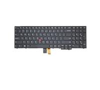 Clavier d'ordinateur Portable US/RU/SP, Compatible for Lenovo, IBM ThinkPad E540 E531 T540 T550S T560S T540P W550 L540 W541 L570 L560 avec rétro-éclairage(RU with Backlight)