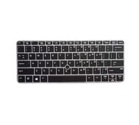 Clavier d'ordinateur portable version US rétroéclairé cadre argenté pour EliteBook avec point bien testé clavier d'ordinateur portable clavier US disposition clavier rétroéclairé clavier