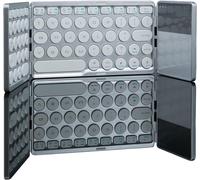 Clavier D'Ordinateur Sans Fil Et Pliable Avec Pavé Dactile, Clavier De Jeu, Touches De Fonction, Ordinateur, Portable, Bluetooth, Typerclaw-Bs120