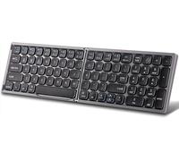 Clavier D'Ordinateur, Sans Fil, Pliable, Bluetooth V3.0, Fonctionnement Sans Fil Avec Une Portée Allant Jusqu'À 10 Mètres, Fonctionnement Jusqu'À 80 Heures, Typerclaw Bs110