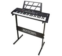 Clavier électronique 54 touches lumineuses avec pieds