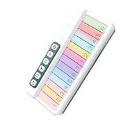 Clavier électronique miniature avec écran LED coloré et panneau réactif pour, jouet d ' éducation musicale précoce, jouet musical à