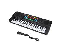 Clavier Electronique Multifonctionnel à 37 Notes, Mini Piano avec Design Compact Jouets Educatifs pour Sons et Rythmes Multiples avec Mini Microphone Idéal pour Enfants