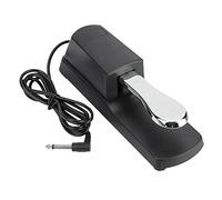 Clavier électronique Pédale de sustain Pédale de pied de piano numérique portable universelle avec coussin en caoutchouc anti-dérapant pour accessoire d'instrument de piano numérique