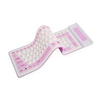 Clavier en Silicone, étanche, Anti-poussière, Portable, Silencieux, Compact, Sensation Mécanique, 61 Touches Ultra Compactes, MageGee TS91, Rétroéclairage RVB, Noir, pour PC,