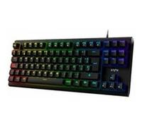 Energy Sistem Gaming Keyboard ESG K6 Mechanik -QWERTY- Version espagnole Claviers Gamer (USB, lumières LED Effet Rainbow, Clavier mécanique TKL)
