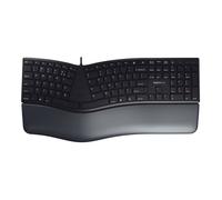 Clavier ergonomique - CHERRY - KC 4500 ERGO - Filaire - Repose-poignet rembourré - QWERTY