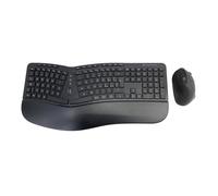 Clavier Ergonomique - CONCEPTRONIC - ORAZIO02IT - Sans Fil - Courbé - Repose-Poignets