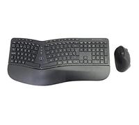 Conceptronic ORAZIO02ES Ergo Ensemble Clavier Ergonomique et Souris Verticale sans Fil Espagnol
