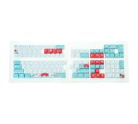 Clavier ergonomique XDA/OEM Profile Keycap MX Switch Coral Ocean Theme Keyboard