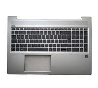 Clavier Espagnol/Latin pour Ordinateur Portable HP ProBook 15 450 G6 455 455R G7 LA/SP avec Couvercle supérieur Repose-Poignets(LA C Cover NO BKT)