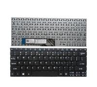 Clavier Espagnol US/RU/SP, Compatible avec Les Ordinateurs Portables Acer, Aspire et Switch 10, 10E, SW5, SW3, SW5-011, SW5-011-18TY, SW5-013, SW5-012, SW5-012P et SW5-015.(US)