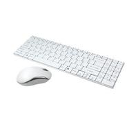 Clavier et souris Bluetooth - LOGILINK - ID0109 - Résolution 1200 DPI - Détection optique - Couleur blanche