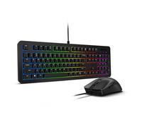 Lenovo Legion KM310 RGB Combo clavier et souris de jeu filaire avec clavier K310 et souris M300S, clavier : interrupteurs à membrane à touches silencieuses, souris : symétrique petite taille et