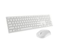 Clavier et souris - DELL - KM5221W-WH - Sans fil RF - QZERTY US International - Blanc