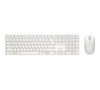 Clavier et souris Dell Pro 5 - KM526 - États-Unis international (QWERTY) - Light Ash (blanc cassé)