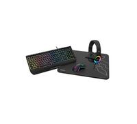 Clavier et souris Kenya Noir Multicouleur