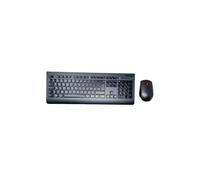 Clavier et souris - Lenovo - 4X30H56823 - Sans fil - Clavier à membrane - Noir