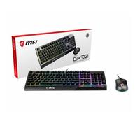 Clavier et Souris - MSI - Vigor GK30 - Ergonomique - Illumination RGB - Espagnol Qwerty