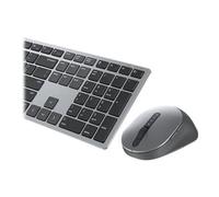 Clavier et souris multi-appareils Dell Premier KM7321W sans fil, sans fil (2,4 GHz), Bluetooth 5.0, piles incluses, estonien (QWERTY), gris titane