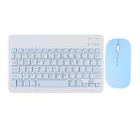 Clavier et souris sans fil Bluetooth,pour iPad Air 5 4 Pro 11,russe,coréen,hébreu,espagnol,tablette,téléphone Android,IOS,Windows - Type Keyboard and mouse-English Language #C