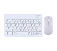 Clavier et souris sans fil Bluetooth pour iPad Air Pro 11,russe,français,hébreu,espagnol,coréen,Android,IOS,Windows,tablette,téléphone - Type Keyboard and mouse-English Language #H