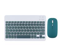Clavier et souris sans fil Bluetooth pour iPad Air Pro 11,russe,français,hébreu,espagnol,coréen,Android,IOS,Windows,tablette,téléphone - Type Keyboard and mouse-English Language #C